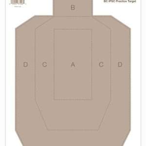 IPSC Practice Targets 12"x18" Set - Pack of 10