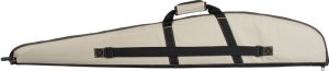 Taupe with Black 3 Pockets Shotgun Case