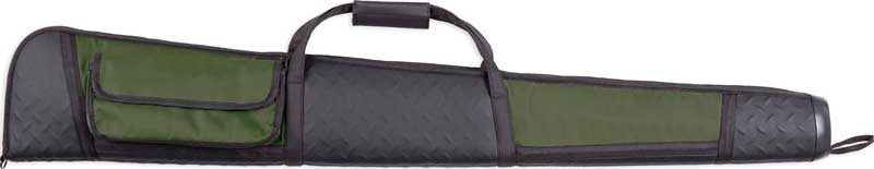 Green Black Extra Thick Pad Shotgun Case 52"