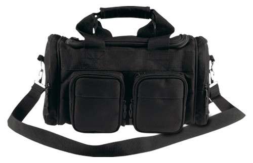 BULLDOG RANGE BAG ECON W/STRAP BLK