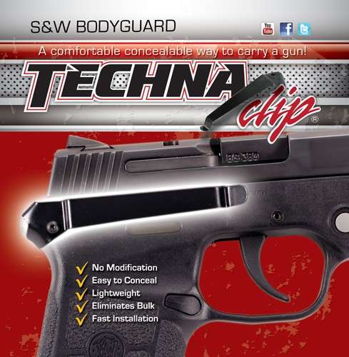Techna Clip S&W Bodyguard Auto Right Hand