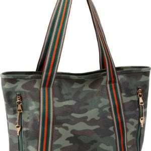 Fashionable Camo Tote Style Concealed Carry Purse