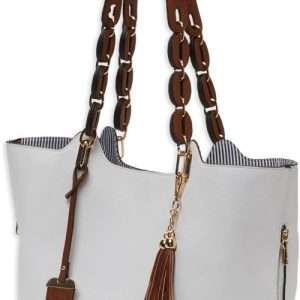 Bulldog Concealed Carry Purse White Stylish Functional Safe