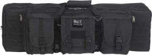 Bulldog 42" Double Tactical CS Gun/Bow Case, Black