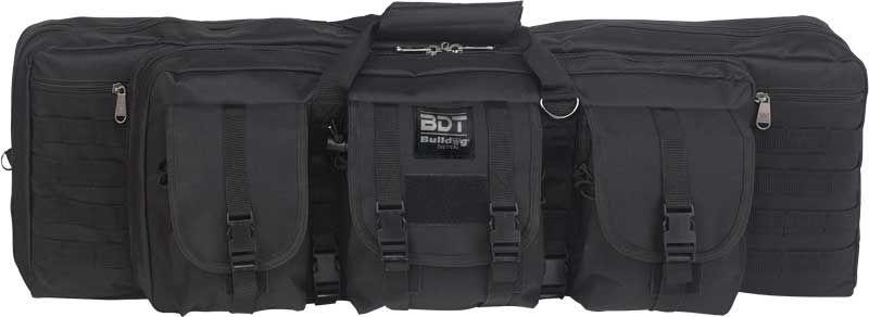 Bulldog 43" Single Tactical CS Black 3 Large Pockets