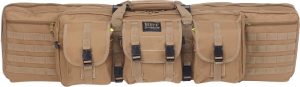 Bulldog 43" Single Tactical CS Tan 3 Large Accessory Pockets