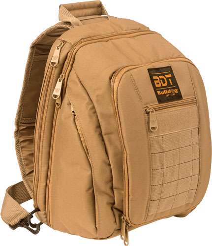 Bulldog BDT Small Sling Pack with Tan MOLLE Webbing