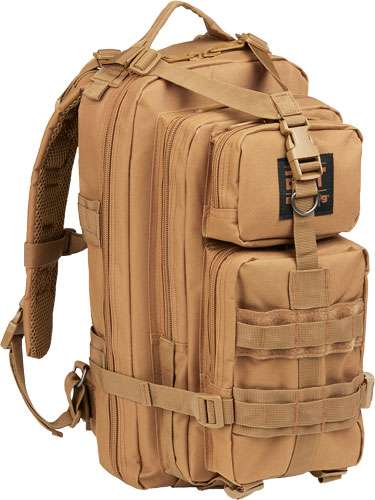 Bulldog Compact Backpack Tan MOLLE Compatible - Lightweight
