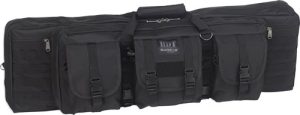 Bulldog 37" 2 Gun Tactical Case Black Lightweight