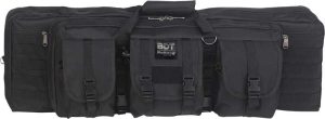 Bulldog 43" 2 Gun Tactical Case, Black, 3 Large Access Pockets