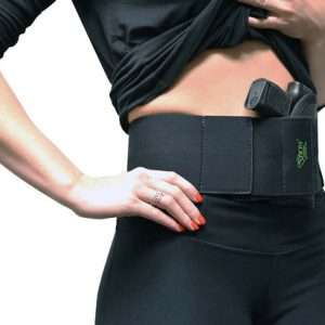 Sticky Belly Band Large 37-58" - Black Holster