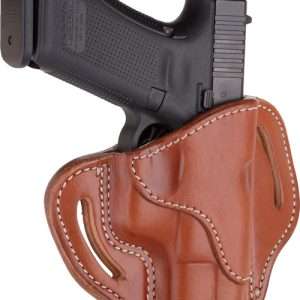 FIT RH 1911 5" W/ RAILS BROWN Holster OWB