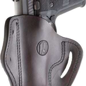FIT RH 1911 5" W/ RAILS BLACK Holster - Premium American Leather