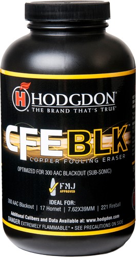 Hodgdon Cfeblk 1lb Can - Precision Powder for 300 Blackout