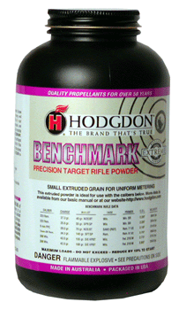 Hodgdon Benchmark 1lb Canister - Precision Cartridges, Benchrest
