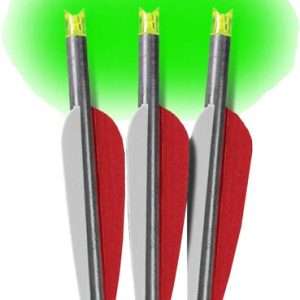 HEADHUNTER GREEN CRESCENT 3PK Barnett Crossbow Arrows