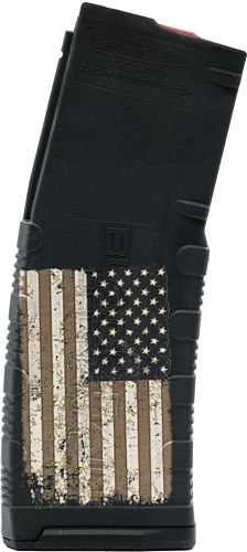 Black Rain Magazine AR15 30rd - American Flag Etched