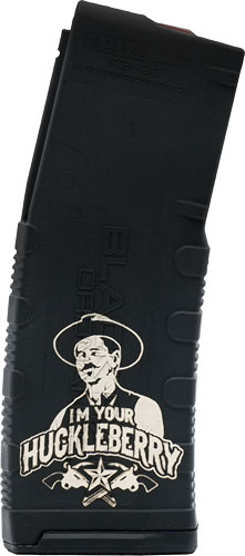 Black Rain Magazine AR15 30rd, 5.56" Huckleberry Etched