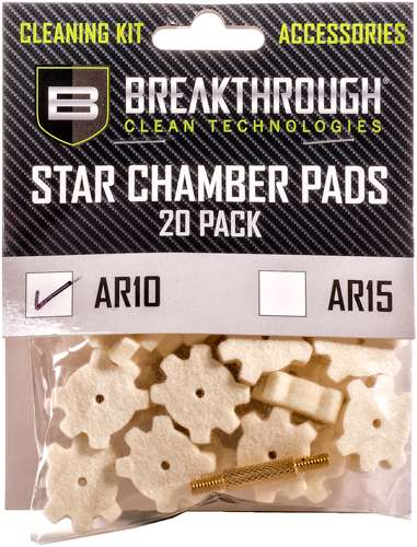 Breakthrough AR-10 Star Chamber Pad 20 PK