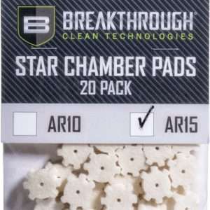 Breakthrough AR-15 Star Chamber Pad 20 Pack