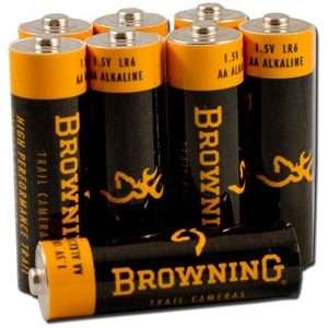 Browning Alkaline Batteries AA 8-Pack - High-Performance Power