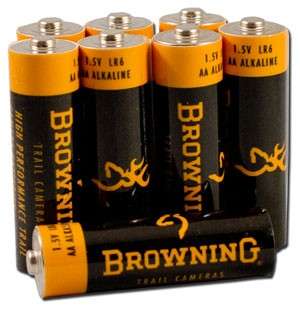 Browning Alkaline Batteries AA 8-Pack - High-Performance Power