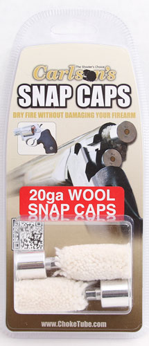 Aluminum/Wool 20GA Snap Cap 2-Pack - Premium Firearm Training