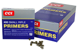 Small Rifle 5000PK Case Lots - CCI #400 Primers