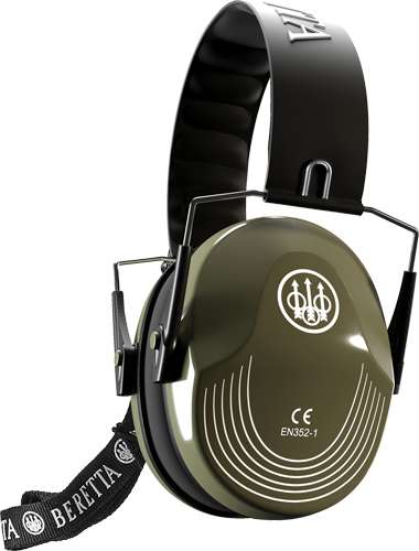 Beretta Safety Pro Earmuff in Green - Premium Hearing Protection