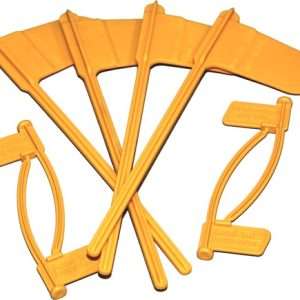 MTM Indicator Flags 8-Pack Yellow - Firearm Safety