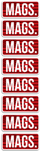MTM Ammo Caliber Labels Mags 8-Pack for Organized Ammo Storage