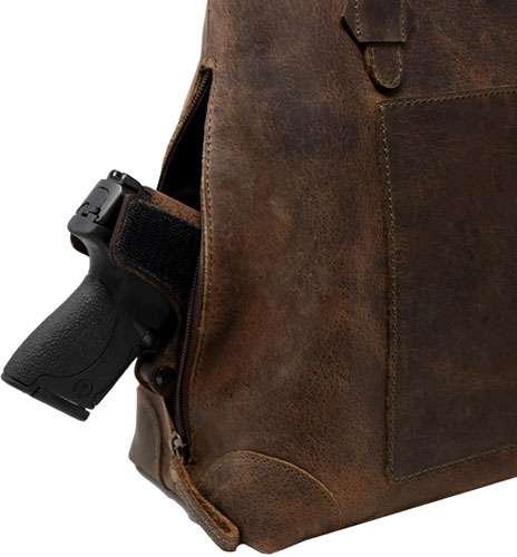 Premium Water Buffalo Tote Style Conceal Carry Purse