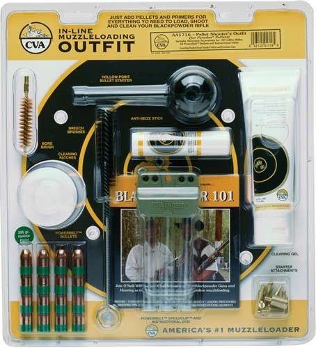 CVA 50 Cal Accessory Outfit with PowerBelt Bullets