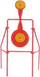9MM/30-06 Double Blast Spinner Steel Target for Shooting