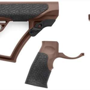 Brown Mil-Spec Daniel Defense AR15 Furniture Kit - Upgrade Your Rifle!