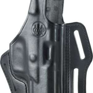 Beretta APX Belt Slide Leather Holster RH Black