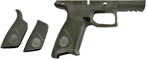 Beretta APX OD Green Polymer Frame - No Finger Grooves