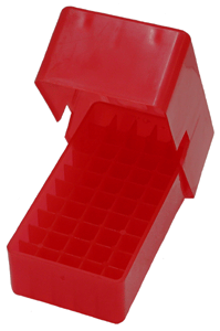 MTM Ammo Box 38/357 50 Rounds Slip Top Style Weight: 0.2 lbs