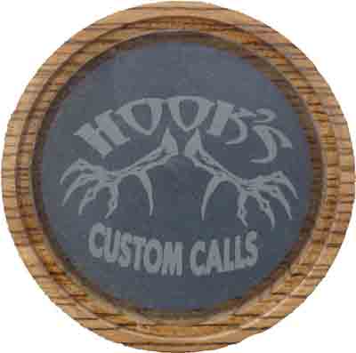 Zebra Wood Pot/Crystal Glass Game Call - Great Yelps
