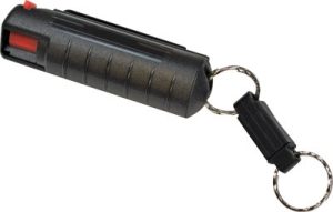 PSP Pepper Spray Black Hard Case, 1/2 oz.