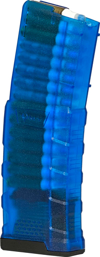 MFT EXD Magazine AR15 5.56x45, 30RD Clear Blue Polymer