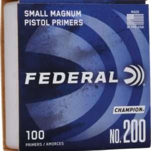 Federal Small Magnum Pistol Primers 5000PK Pack