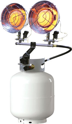 Mr. Heater Double Tank Top 10,000-30,000 BTU - Portable, Efficient