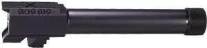 Faxon Threaded Black Barrel for Glock 19