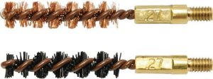 Otis Bore Brush .27 Cal 2-Pack - Nylon & Bronze Brush