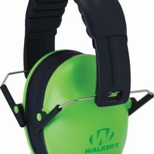 Walkers Muff Hearing Protection Children Lime Green