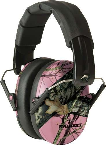 Walkers Muff Shooting Passive 31dB Pink Camo