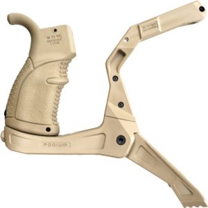 F.A.B. Defense AR Podium Bi-Pod FDE AR-15