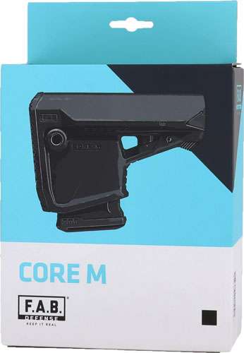 F.A.B. Defense Survival AR-15 Buttstock Black Weight 12 oz