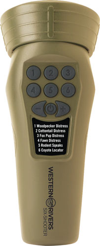 Western Rivers Electronic Handheld Six Shooter Game Caller